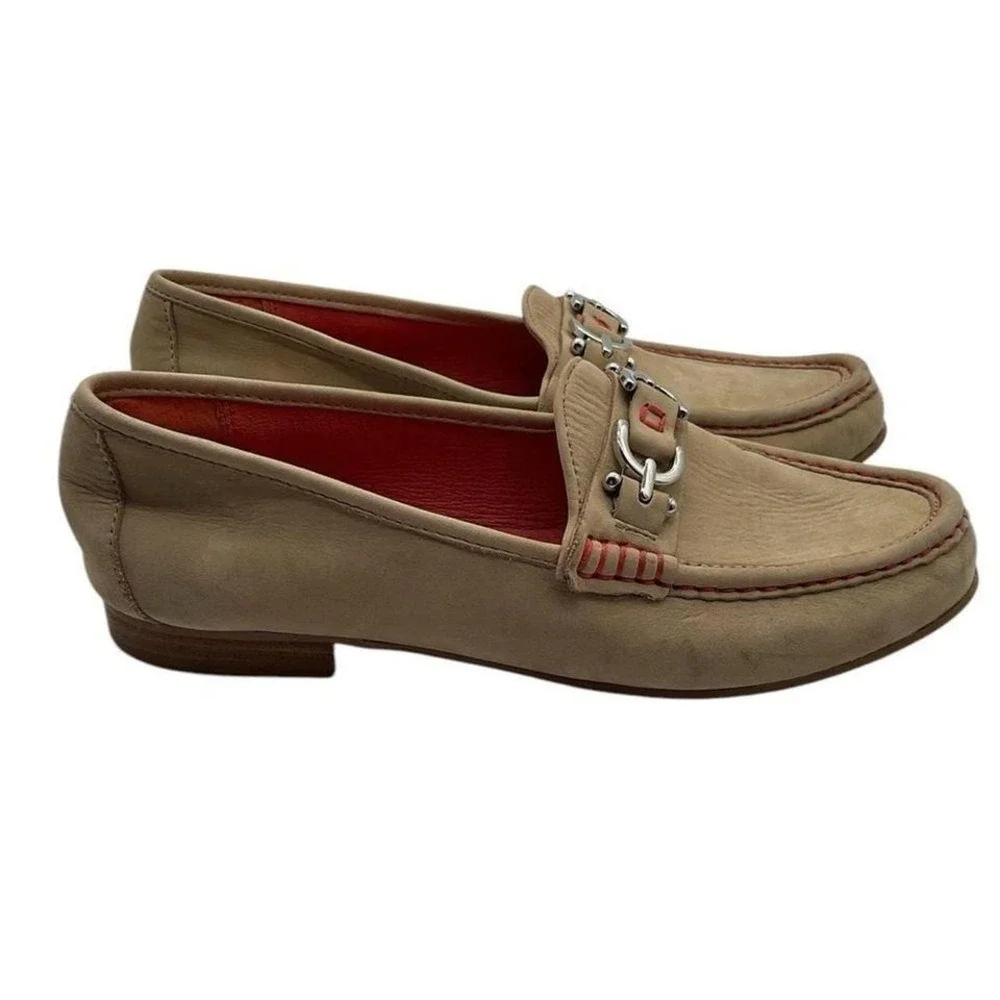 Donald J Pliner Leather Loafers Womans‎ Size 7.5M